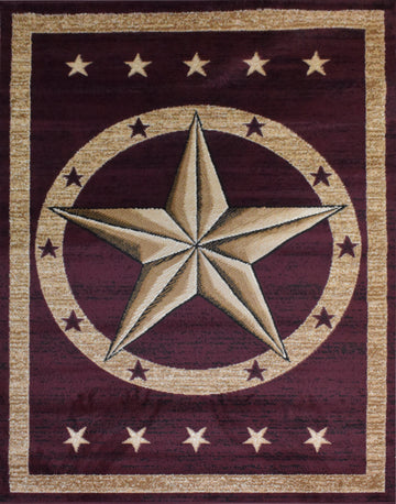 X-3 Area Rug TS-5220 Red