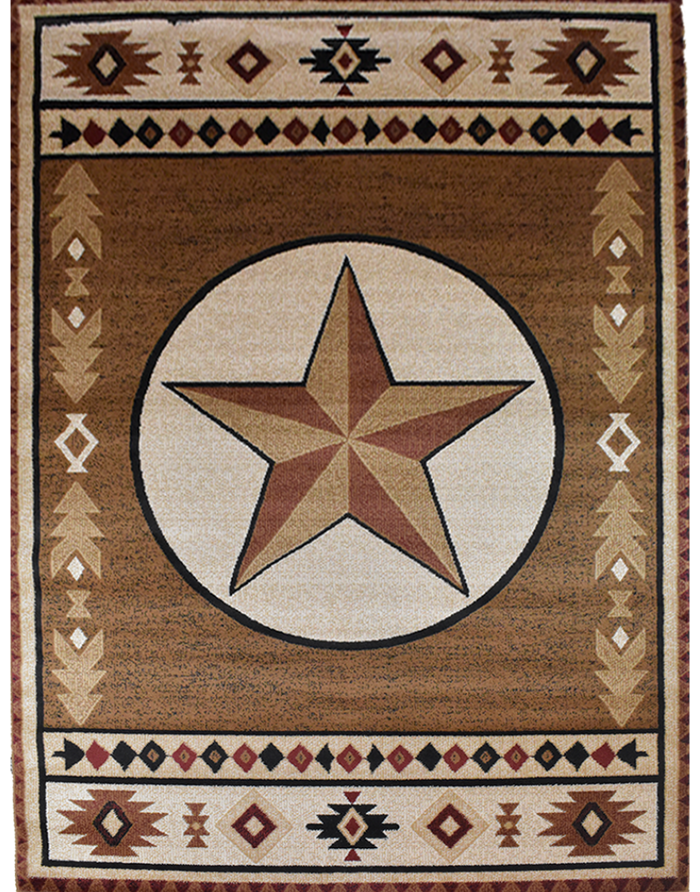Great West Area Rug TS-VR1304 Brown/Beige