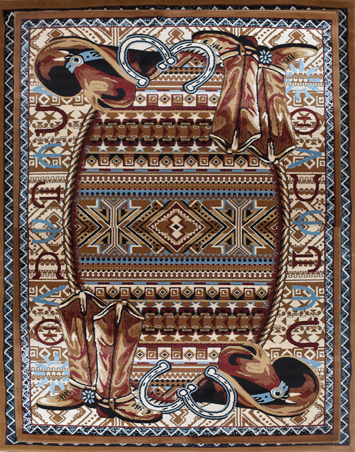 Great West Area Rug WRGLR-H5295 Rose Beige