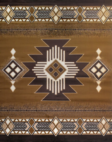 X-3 Area Rug SW-H5228 Brown