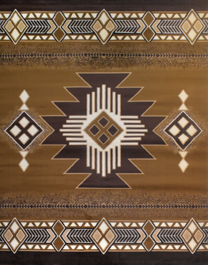 X-3 Area Rug SW-H5228 Brown