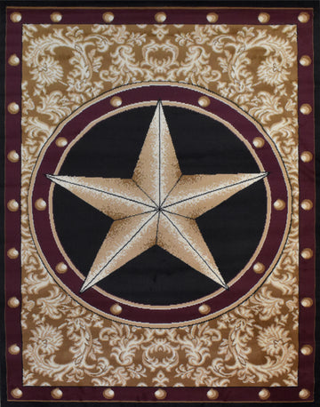 X-3 Area Rug TS-H5284 Black