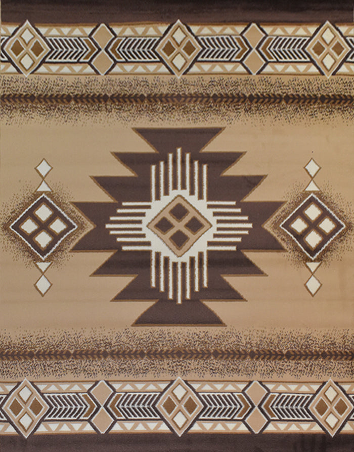 X-3 Area Rug SW-H5228 Beige/Brown