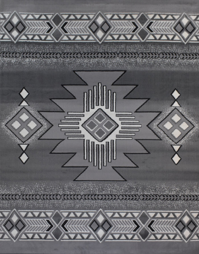 X-3 Area Rug SW-H5228 D.Grey