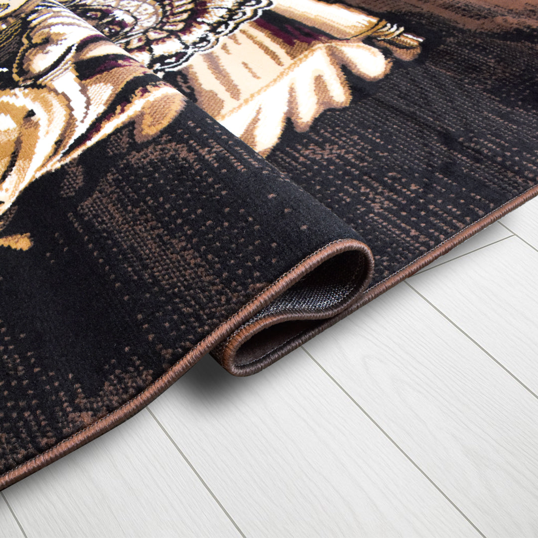 X-3 Area Rug IND-H5615 Brown