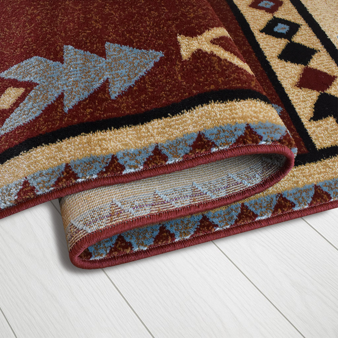 Great West Area Rug TS-VR1304 Rose Brown