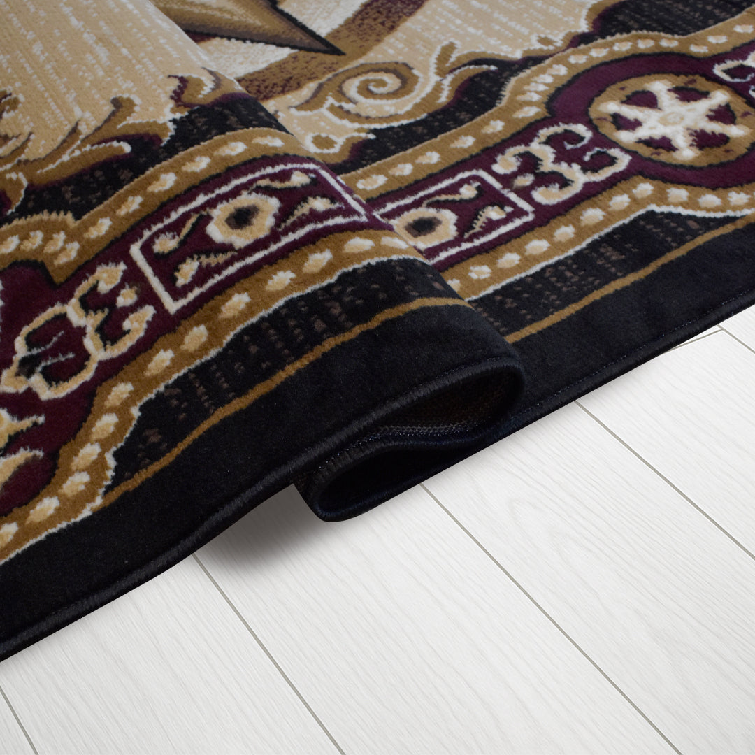 X-3 Area Rug TS-H5270 Black