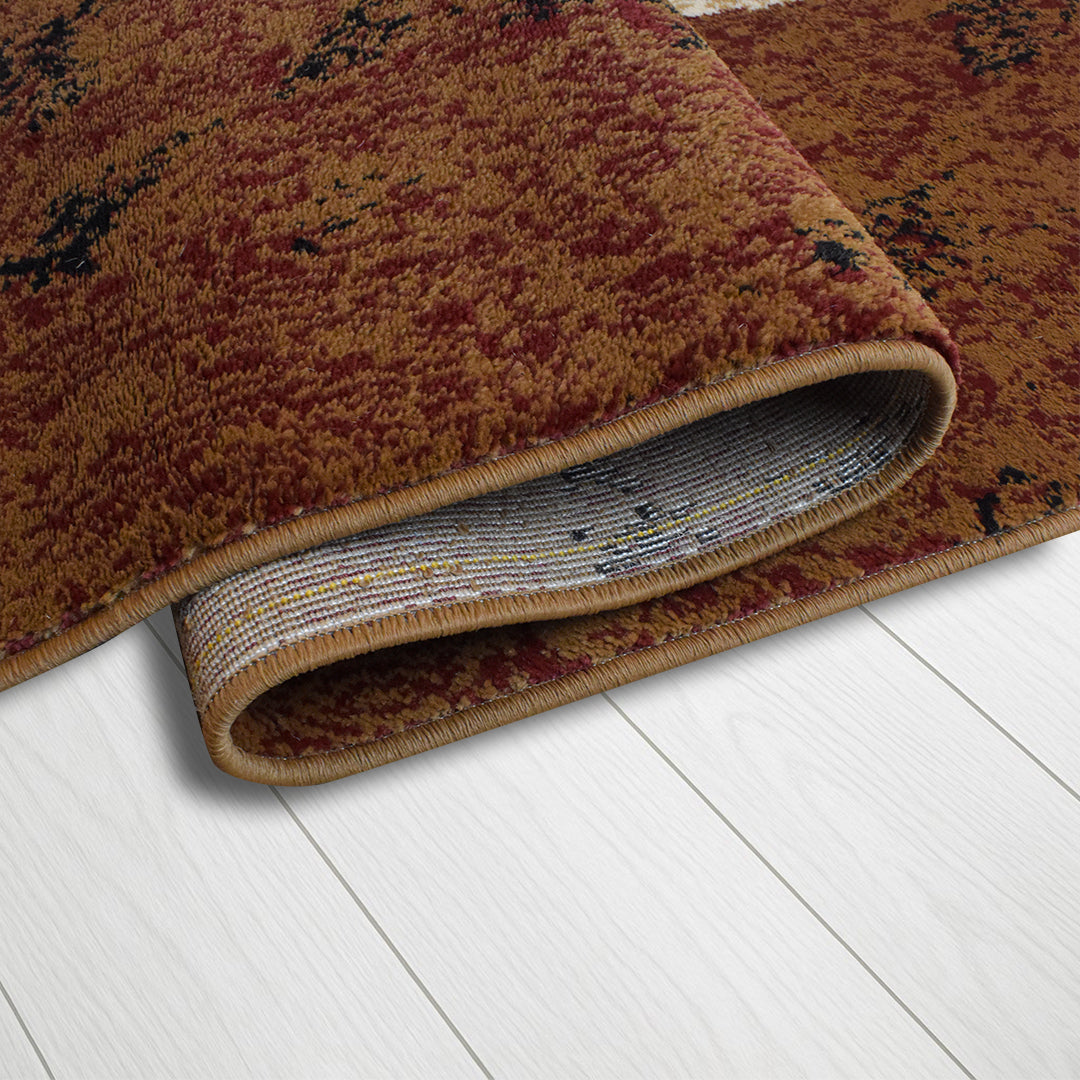Great West Area Rug PH-H5277 Brown