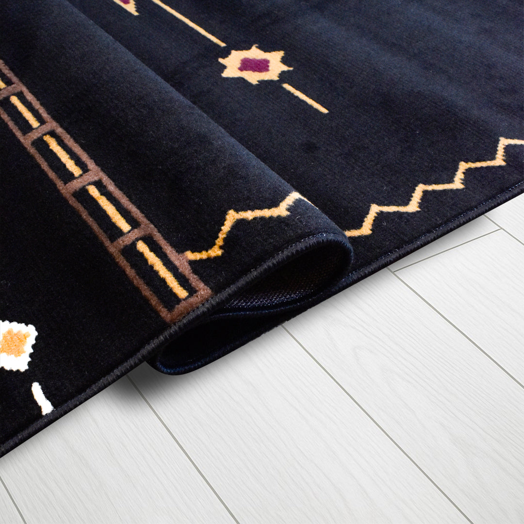 X-3 Area Rug SW-H10011 Black