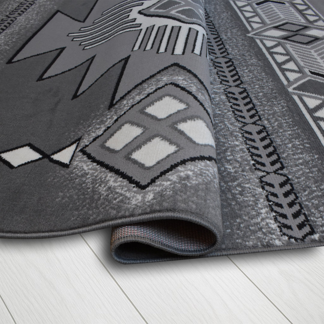 X-3 Area Rug SW-H5228 D.grey