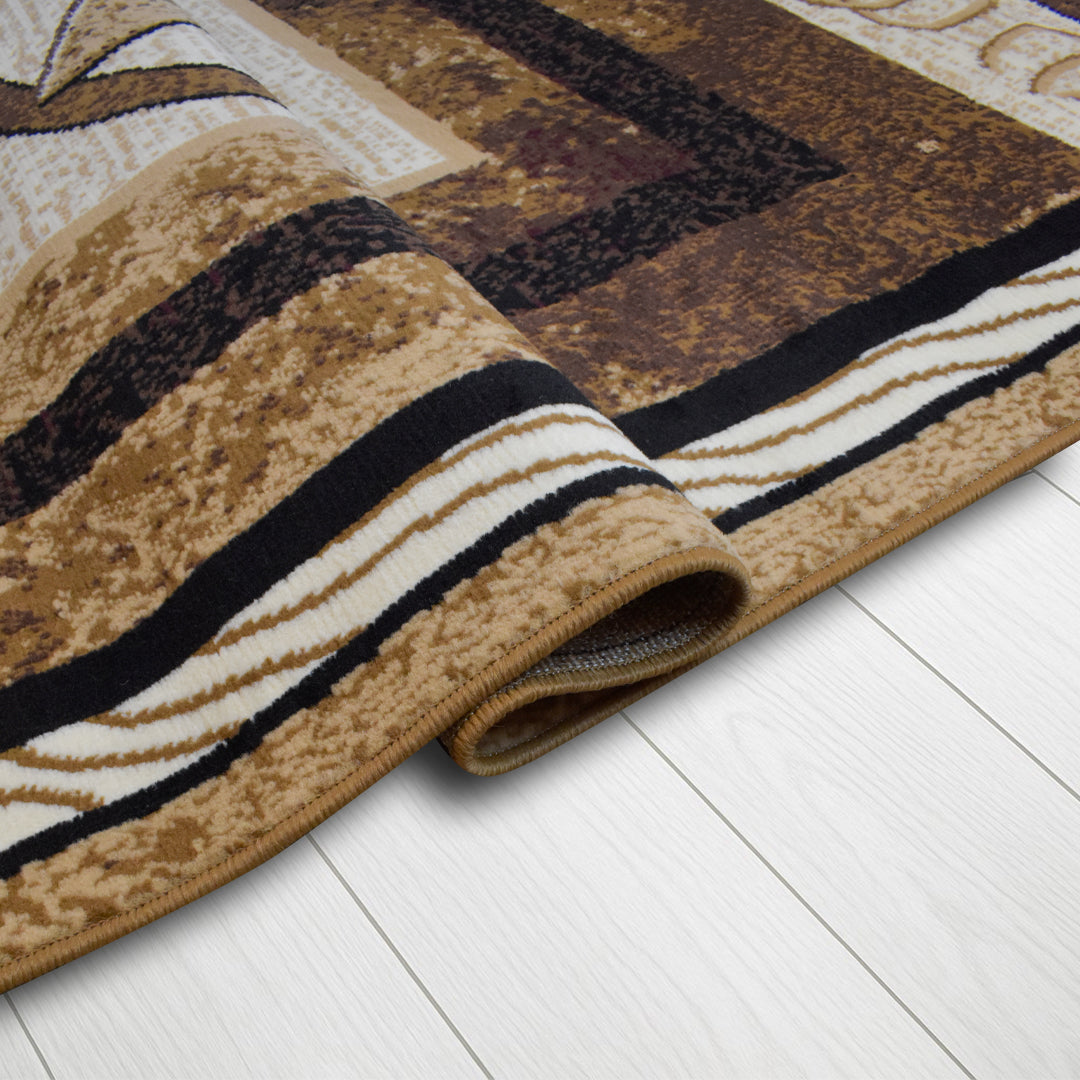 X-3 Area Rug TS-H5289 Brown