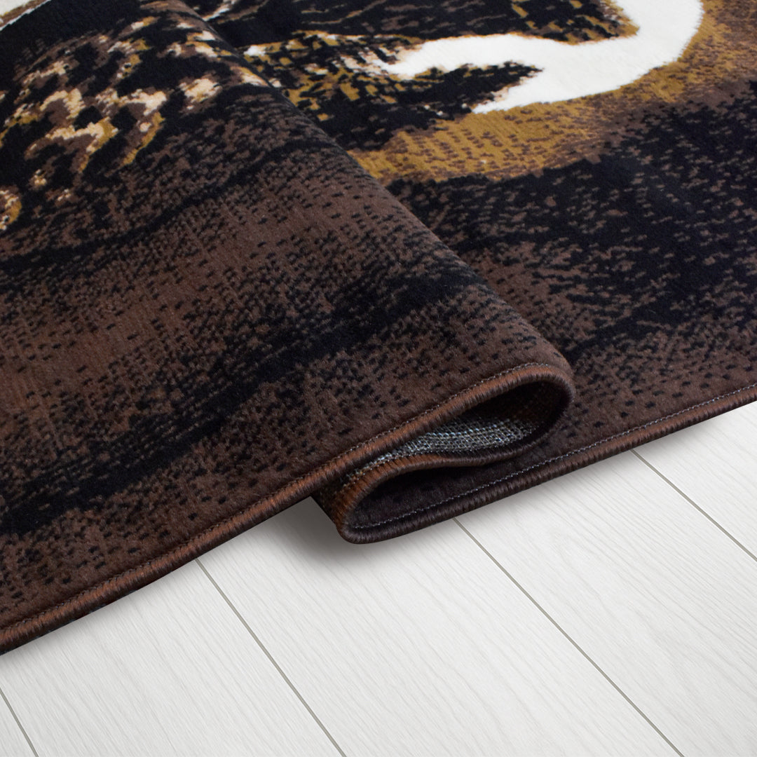 X-3 Area Rug IND-H5614 Brown