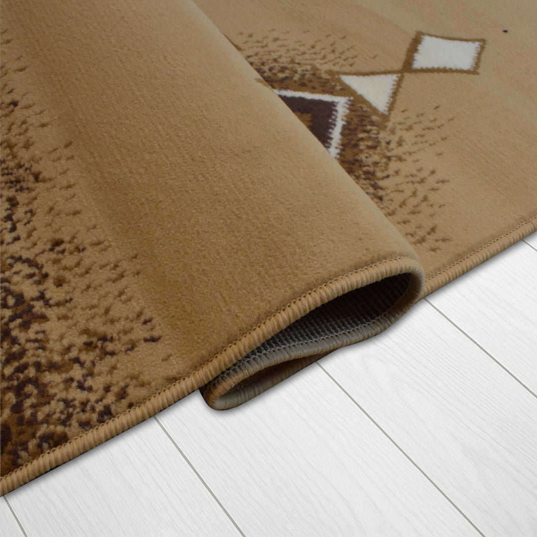 X-3 Area Rug SW-H5228 Beige/Brown