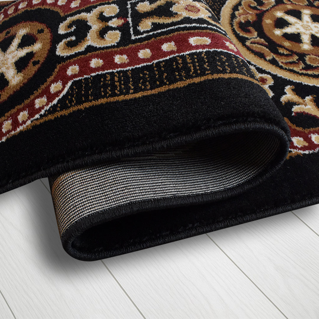 Great West Area Rug TS-H5270 Black