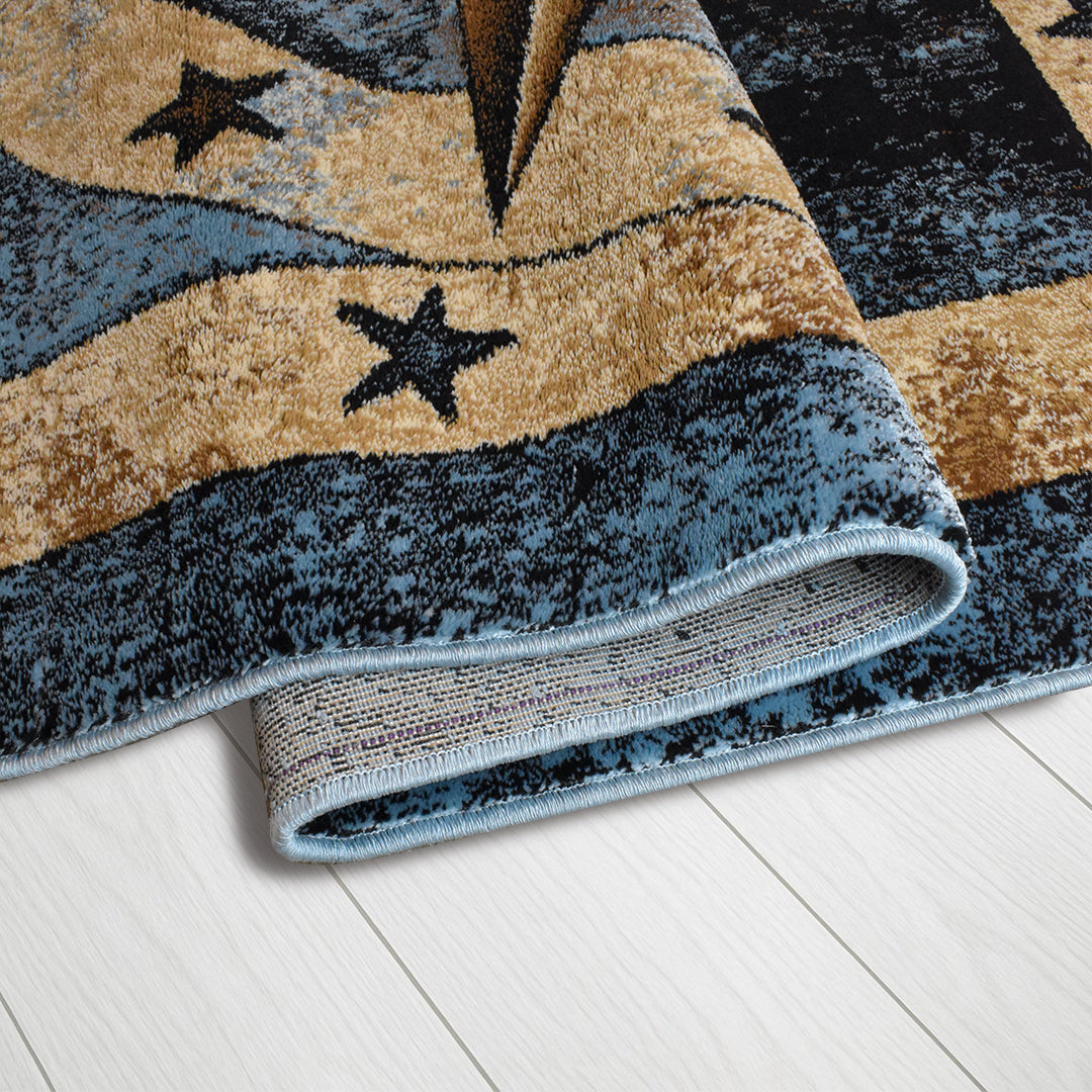Great West Area Rug TS-H5286 Navy