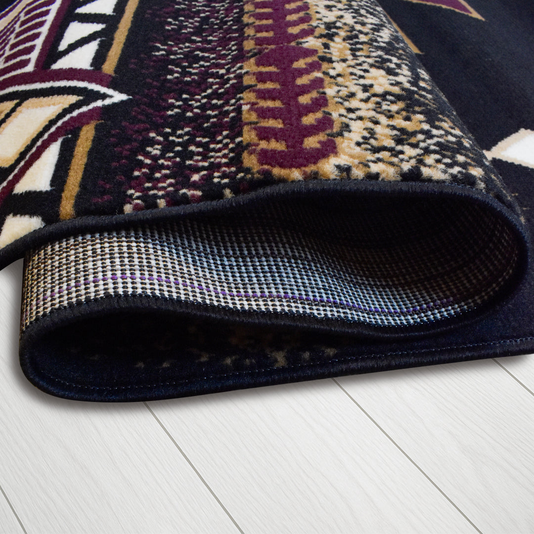 X-3 Area Rug SW-H5228 Black/Red