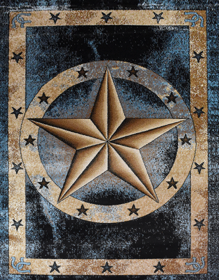 Great West Area Rug TS-H5286 Navy