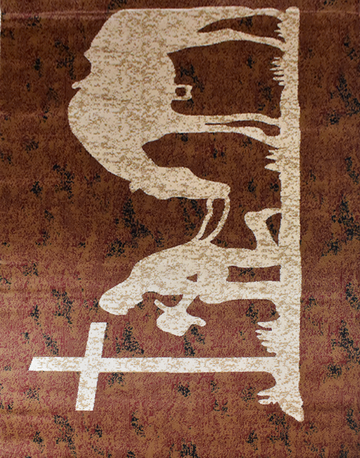 Great West Area Rug PH-H5277 Brown