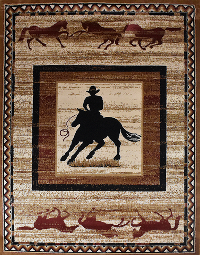 Great West Area Rug PH-H5278 Rose
