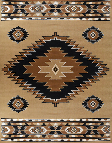 Great West Area Rug SW-H5240 Beige