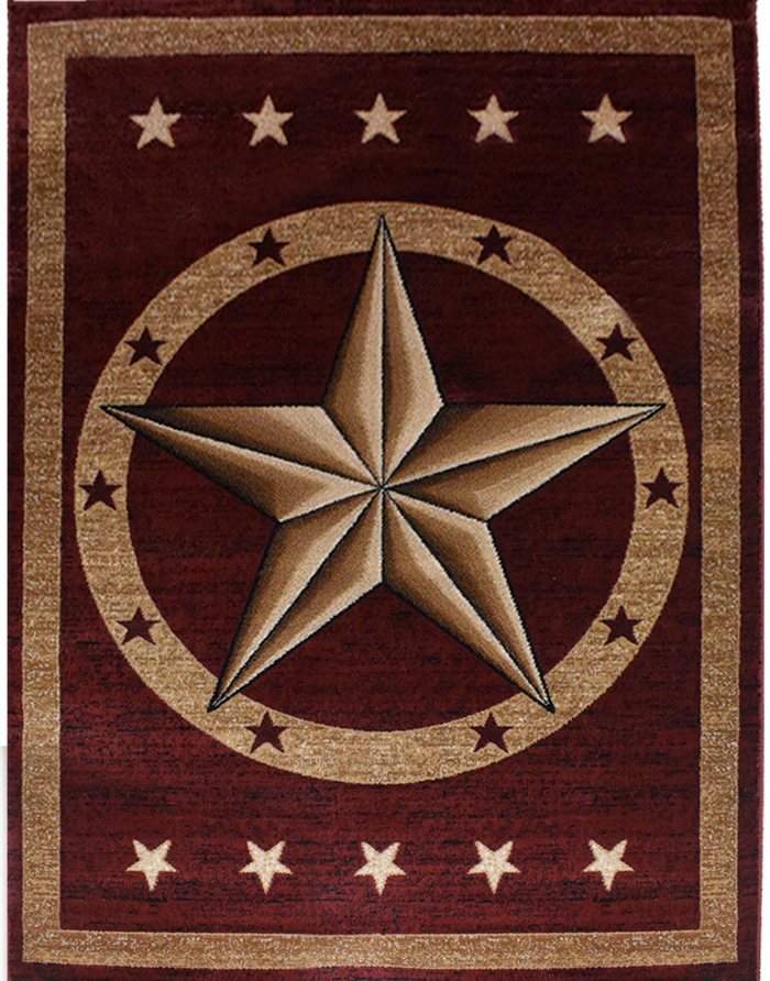 Great West Area Rug TS-5220 Red